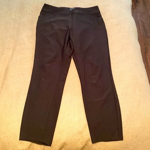 Small, black Adidas pants